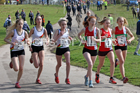 Womens under-17s 5k road race, 2018 ERRA Under-17s and Under-15s 5k Champs, Sutton Coldfield. Photo: David T. Hewitson/Sports for All Pics